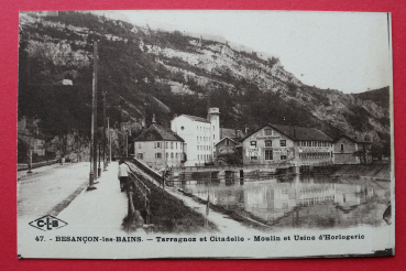 Ansichtskarte AK Besancon les Bains 1930-1950 Tarragnoz et Citadelle Fabrik Horlogerie Usine Mühle Moulin Frankreich France 25 Doubs